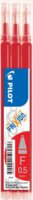 Pilot Frixion Ball/Clicker Rollertoll betét - 0.25mm / Piros (3 db)