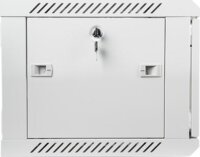 Lanberg 19" fali rack szekrény 6U/600x450mm - szürke
