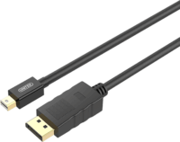 Unitek Y-C611BK miniDisplayPort - DisplayPort Kábel 2m Fekete