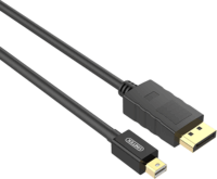 Unitek Y-C611BK miniDisplayPort - DisplayPort Kábel 2m Fekete