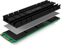 RaidSonic IcyBox IB-M2HS-701 M.2 2280 SSD hűtőborda
