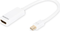 Digitus Mini DisplayPort - HDMI Adapter 0.15m Fehér