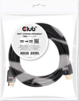 Club3D HDMI 2.0 - HDMI 2.0 UHD RedMere kábel 15m Fekete