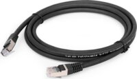 Gembird PP6A-LSZHCU-BK-3M FTP CAT6a Patch kábel 3m Fekete