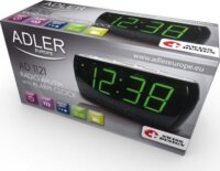 Adler AD 1121 Rádiós ébresztőóra - Fekete