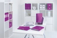 Leitz Wow Jumbo A4 Gumis mappa - Lila