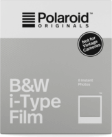 Polaroid Originals B&W (Monokróm) Film i-Type kamerákhoz (8 db papír / csomag)