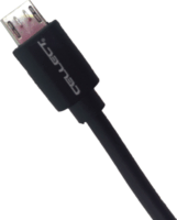 Cellect Autós USB töltő Type-C típusú kábellel és adapterrel (5V / 2.4A) Fekete