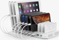 Unitek Y-2190 10-port USB Smart töltő állomás (160W)