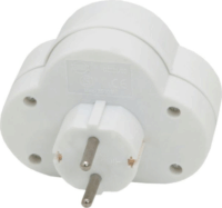 Delight Hálózati elosztó 2 aljzat kapcsolóval