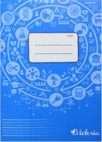 Victoria 32 lapos A5 1. osztályos vonalas füzet - Kék