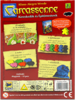 Piatnik Carcassonne a 2. kiegészítés - Kereskedők és Építőmesterek társasjáték kiegészítő