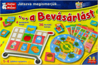 Keller & Mayer Játszva megismerjük a bevásárlást társasjáték
