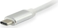 Equip 133454 USB-C -> RJ45 átalakító apa/anya - Fehér