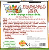 Bevásárló lista társasjáték
