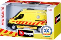 Bburago magyar mentőautó - Volkswagen Crafter 1:50