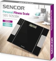 Sencor SBS 5050BK Fitnesz mérleg - Fekete