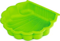 Paradiso Toys T02221 Kagyló Homokozó - Zöld 2 Részes