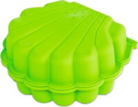 Paradiso Toys T02221 Kagyló Homokozó - Zöld 2 Részes