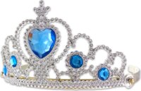 Godan Kék köves ezüst tiara