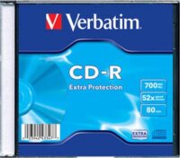 Verbatim CD-R 700 MB, 80min, 52x vékony tokban (DataLife)