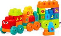 Mattel Mega Bloks ABC tanuló vonat műanyag építőjáték készlet
