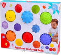 Plago Toys 2403 Tapintásfejlesztő Szenzoros szivárvány bébilabdák