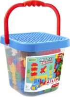 Wader 41340 Játszóvödör 134 darabos Építőjáték