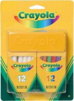 Crayola 98268 2 x 12 db pormentes kréta törlővel