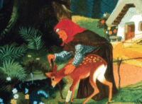 Diafilmgyártó - Öreg néne őzikéje diafilm