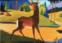 Diafilmgyártó - Öreg néne őzikéje diafilm