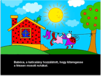 Diafilmgyártó - Bogyó és Babóca: Bogyó és a szél diafilm