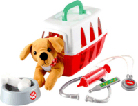 Écoiffier: Állatorvosi játékszett plüss kutyussal