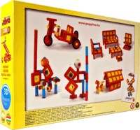 Peppino 850015 Jáva 5 kreatív 386 darabos építőjáték készlet