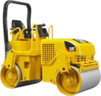 Bruder: Caterpillar úthenger - 17 cm