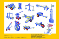Peppino 850282 Jáva 3 kreatív 651 darabos építőjáték készlet