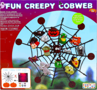 Playgo Toys 8540 6 színű Gyurmakészlet - Szörnyek pókhálóban