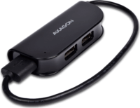 AXAGON HUE-X4B USB 2.0 HUB (4 port) Fekete