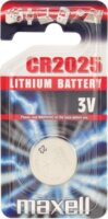 MAXELL CR2025 Gombelem (1db/csomag)
