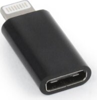 Gembird A-USB-CF8PM-01 Lightning - USB Type-C (Apa - Anya) Adapter Fekete