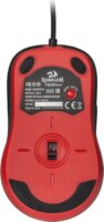 Redragon Gerderus USB Gaming Egér - Fekete/Piros