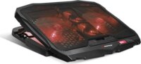 Rampage AD-RC4 17" Notebook Hűtőpad - Fekete / Piros