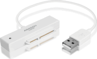 Axagon ADSA-1S 2.5" USB 2.0 Külső HDD/SSD ház - Fehér