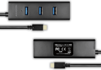 Axagon HUE-S2C USB 3.1 Type-C HUB (4 x USB 3.0 port) Fekete