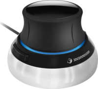 3DConnexion SpaceMouse Compact 3D navigáló eszköz- Fekete/Ezüst