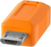TetherPro USB-C apa - MicroUSB-B apa Adapter kábel 4.6m - Narancs