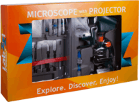 Levenhuk LabZZ M3 Biológiai mikroszkóp szemlencse-kivetítővel gyerekeknek