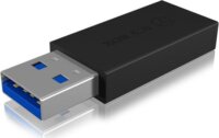 IcyBox IB-CB015 USB 3.1 (Gen2) Type-A apa > Type-C anya Adapter - Fekete