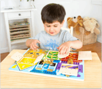Melissa and Doug 3785 Készségfejlesztő játék - Zárak és reteszek