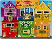 Melissa and Doug 3785 Készségfejlesztő játék - Zárak és reteszek